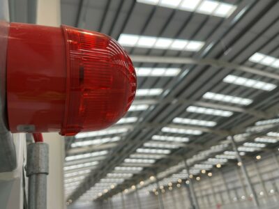 Shared User Fulfilment Centre Fire Detection Project Works, Bellshill, Scotland photograph