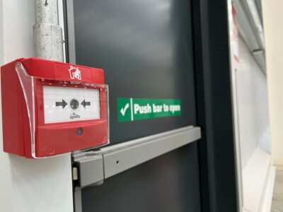Shared User Fulfilment Centre Fire Detection Project Works, Bellshill, Scotland photograph