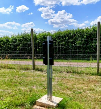 Solar PV Farm Security Systems Project Works, Oxfordshire photograph