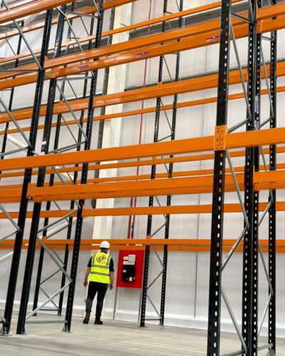 Shared User Fulfilment Centre Fire Detection Project Works, Bellshill, Scotland photograph