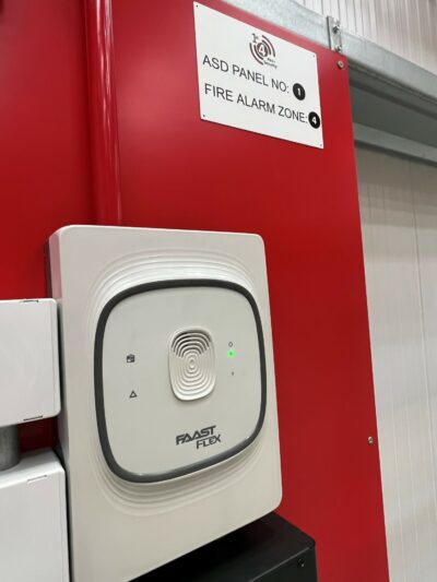 Shared User Fulfilment Centre Fire Detection Project Works, Bellshill, Scotland photograph