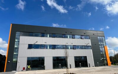 A photo of a recent Fire and/or Security System installation