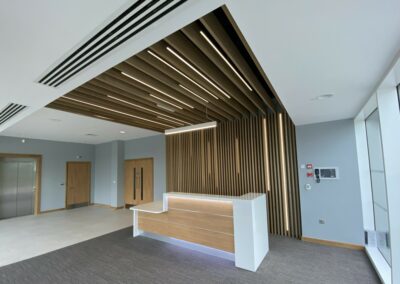 A photo of a recent Fire and/or Security System installation