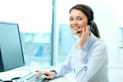 A photograph of a 1st 4 Fire & Security van