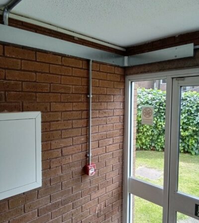 Image of our fire and security installation at a customer's premises.