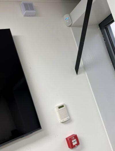 Image of our fire and security installation at a customer's premises.