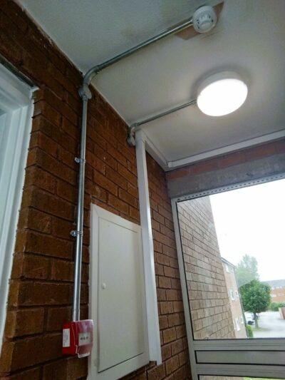 Image of our fire and security installation at a customer's premises.