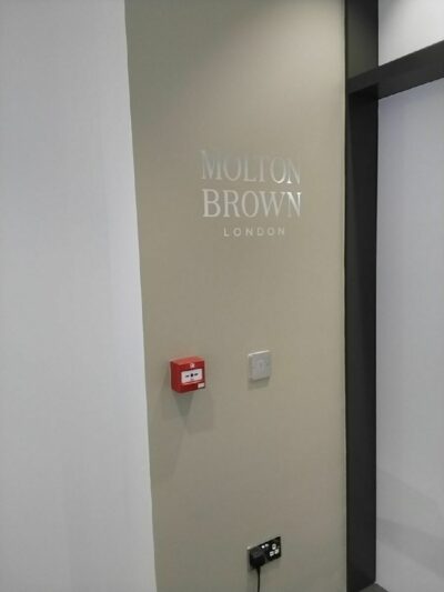 Image of our fire and security installation at a customer's premises.